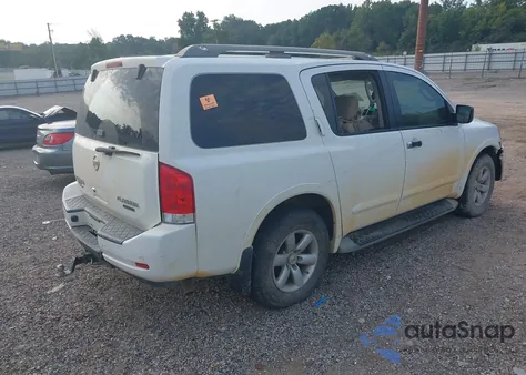 2012 Nissan Armada Sv from USA, damaged, VIN 5N1BA0ND2CN621499
